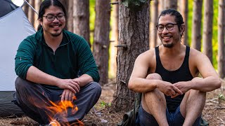 Wilderness Camping along 40 miles of the Manistee River