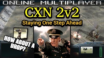 CXN 2v2 - Laser General - Pro Rules | C&C Generals Zero Hour | No Commentary