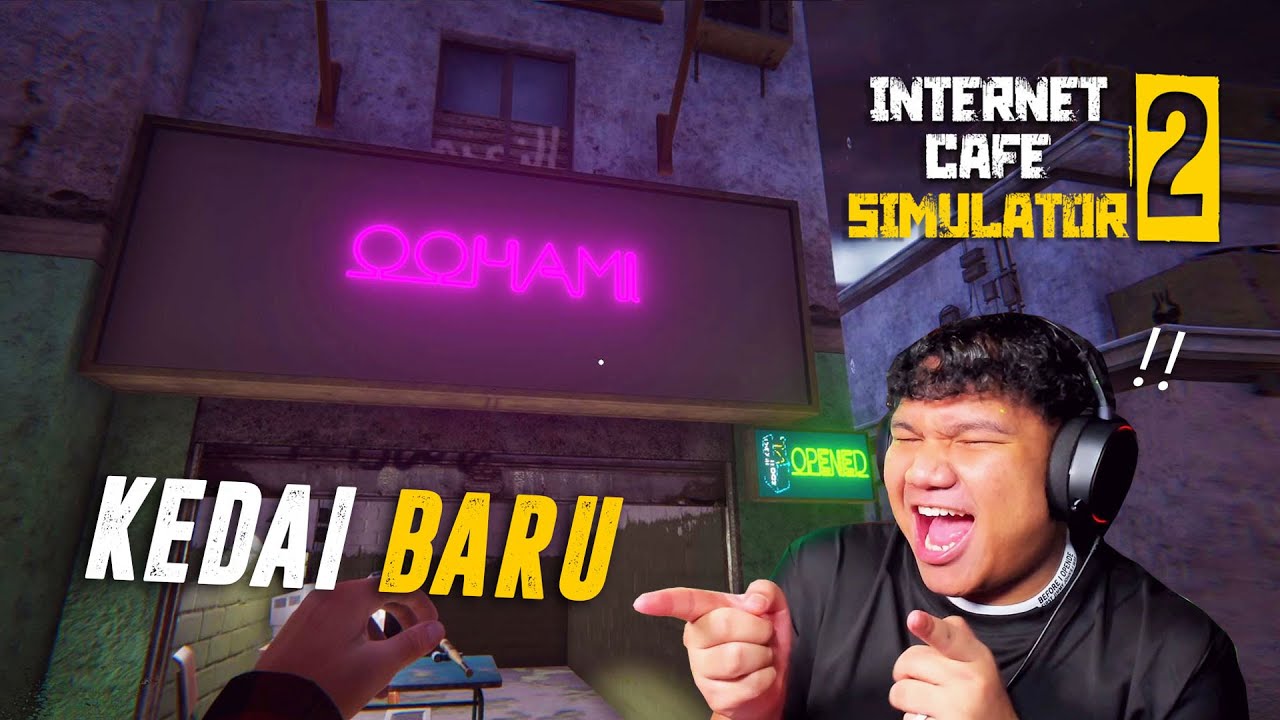 OOHAMI Kembali Bukak ''KEDAI GAMING🕹 CYBERCAFE!