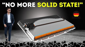 Germany JUST ANNOUNCED Their NEW Sulphur Battery Technology That Is A GAME CHANGER