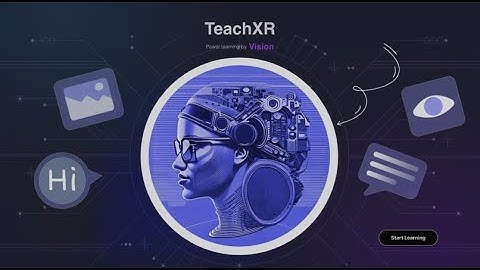 TeachXR Demo - CalHacks 11.0