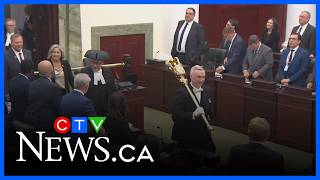 Alberta legislature is back in session