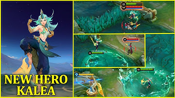 MLBB NEW HERO KALEA SKILL SHOWCASE | MOBILE LEGENDS NEW HERO KALEA