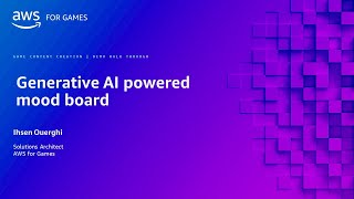 Generative AI powered mood board