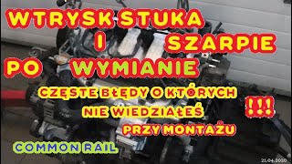 EXPERT SZARPANIE STUKANIE WTRYSKU PO WYMIANIE BEZ NAPRAWY , DLACZEGO PRZEKONAJ SIĘ SAM CR REPAIR