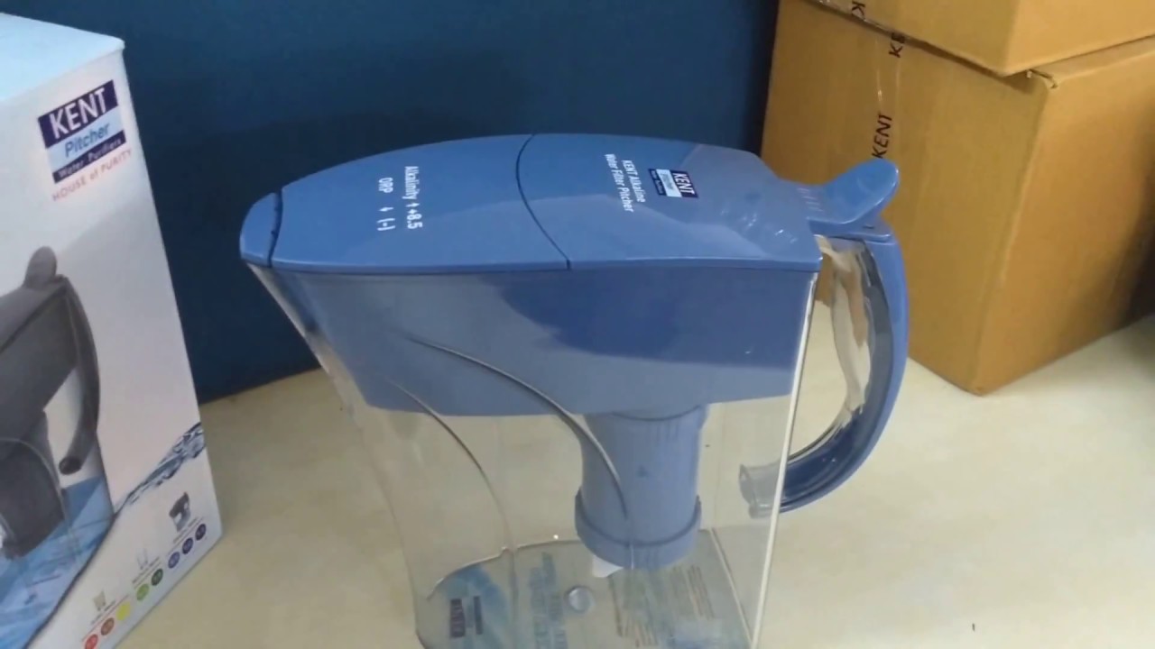 Kent Alkaline water filter pitcher unboxing - YouTube