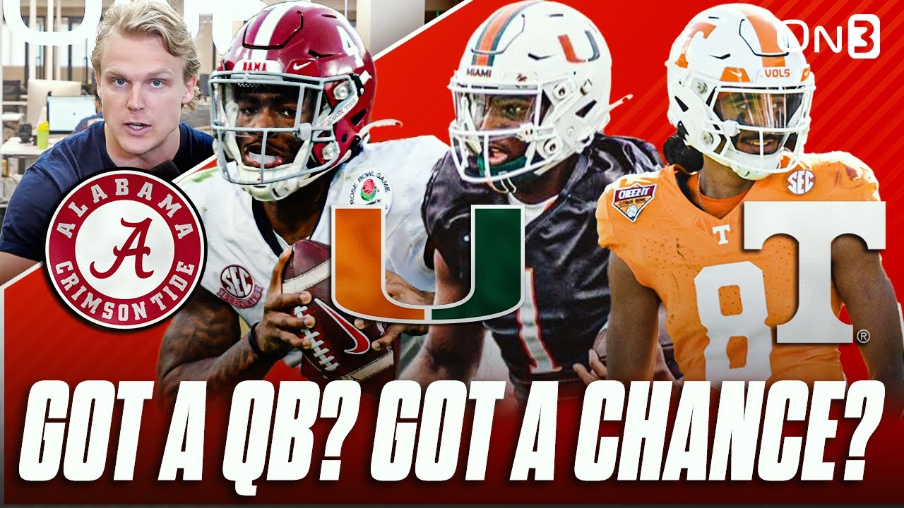 College Football Contender Teams With QBs Tennessee Vols Miami college-football-contender-teams-with-qbs-tennessee-vols-miami