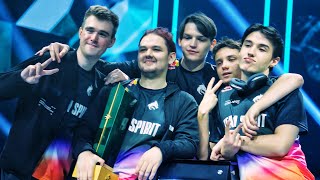 Эмоции Team Spirit после Победы на Riyadh Masters 2023