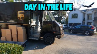 Day in the Life of a UPS Delivery Worker!