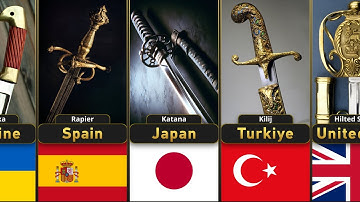 Swords From Each Country! Some of Them You Won