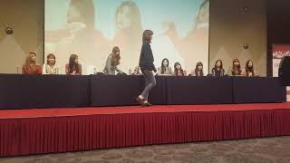 181118 아이즈원(IZONE) 대구 팬싸인회(fan sign event) 시작 포토타임 멘트(photo time)