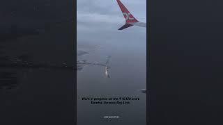 Work In Progress On The 18,120 Crore Bandraversova Sea Link