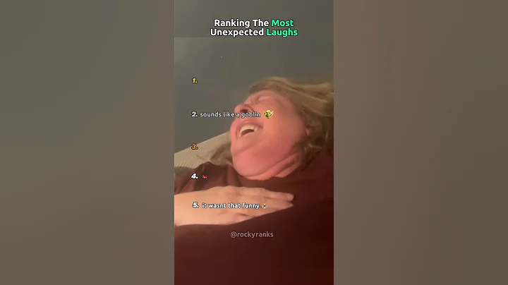 Ranking The Most Unexpected Laughs 😂