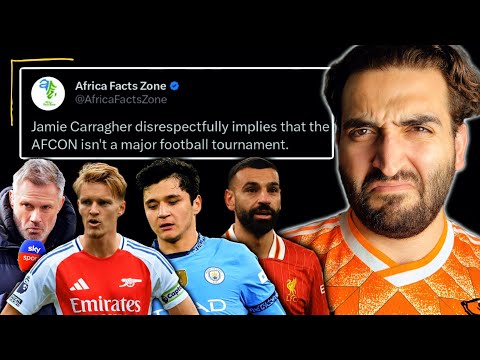 Carragher INSULTS AFCON🫢COWARD ØDEGAARD! Salah, Khusanov, etc. | Football Twitter S2 Ep.10