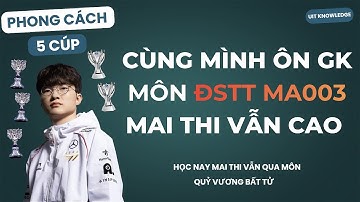 Cùng Mình Ôn Giữa Kỳ Đại Số Tuyến Tính Để Mai Thi