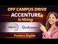 Biggest Hiring from Accenture || Off Campus Drive For Freshers