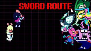 DELTARUNE - Sword Route Mod (Full playthrough) screenshot 2