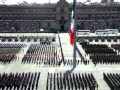 Izamiento de Bandera. Desfile Militar por los 200 años de la Independencia de México