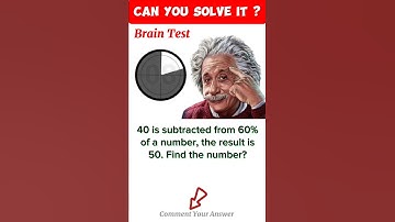 Math Quiz #maths #mathquiz #shorts