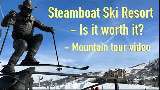 Steamboat Ski Resort  Is It Worth It? (4K, Insta360)