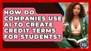 How Do Companies Use AI To Create Credit Terms For Students? - Student Score Builder