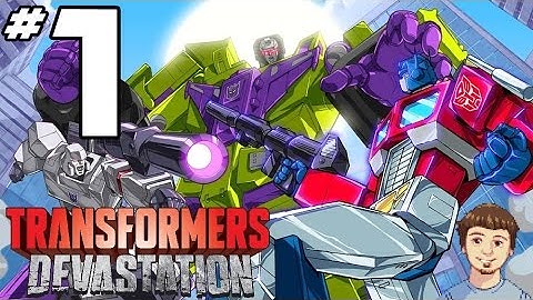 Transformers Devastation Walkthrough - PART 1 - Optimus Prime Gameplay & Grimlock Dance!