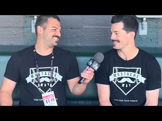 Ep 129 - Mike Yastrzemski on his Mustache May & supporting mental health! -  Jim on Base Show 