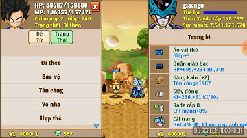 Ngọc Rồng Online | Mở trứng đệ tử Mabư ( giacngu sv1 )