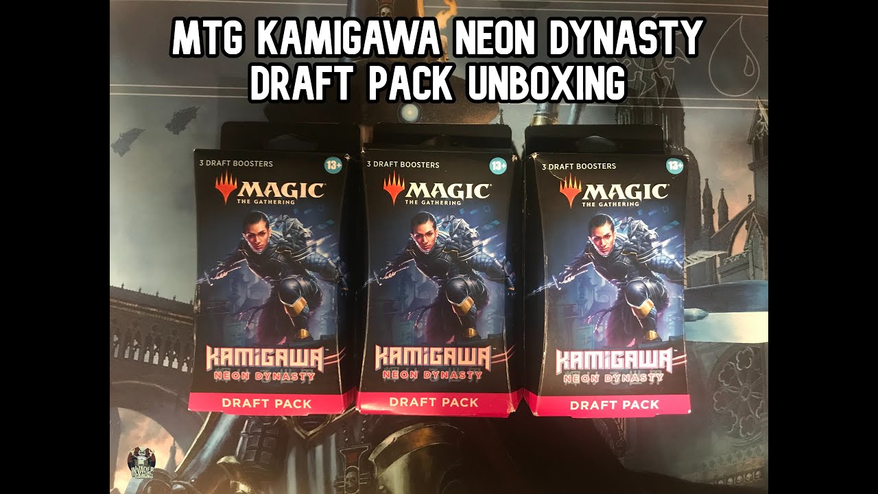 mtg neon dynasty draft booster box Kamigawa: Neon Dynasty Draft Booster main image 0