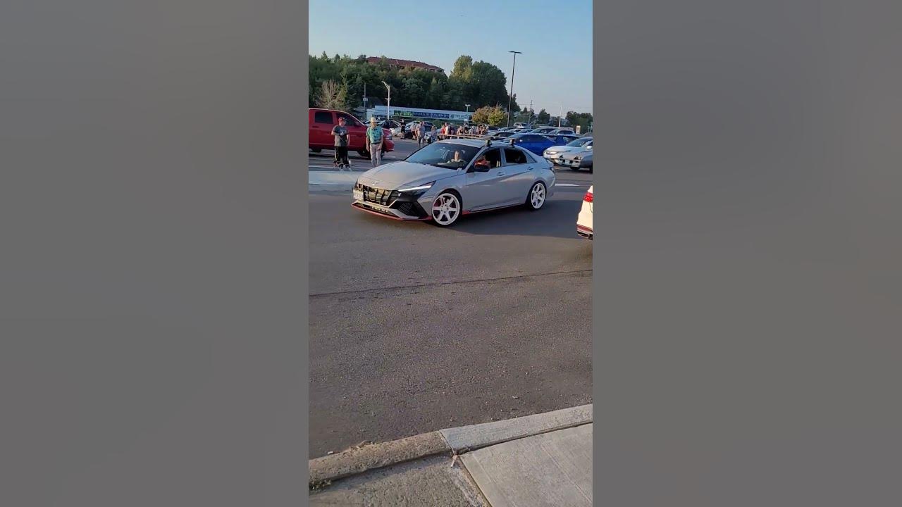 Hyundai elantra N exhaust sound - YouTube
