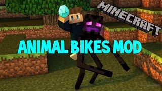 Minecraft: Mod cưỡi động vật | Cưỡi Enderman ? (Animal Bikes Mod)