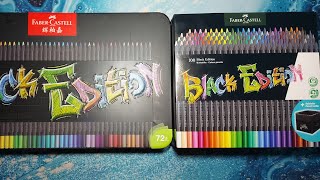Сравнение карандашей Faber-castell black edition Китай или Бразилия?🤔🇨🇳🇧🇷