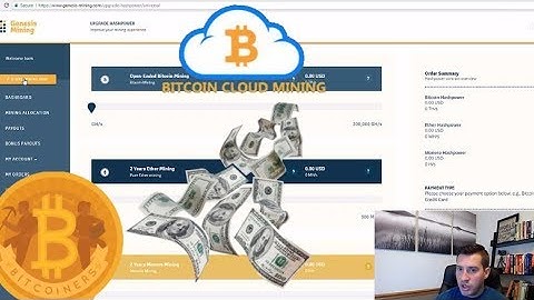 Intro to Cloud Mining Cryptocurrencies on Genesis and Hashflare - Part 1