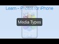 How to use Media Type Albums in Photos for iPhone!