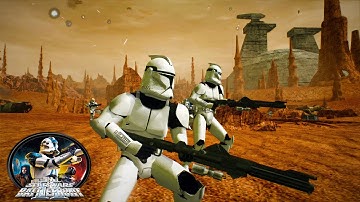 Star Wars Battlefront 2 Mod | Realistic Geonosis | Clone Wars