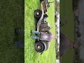 Tractor towing 