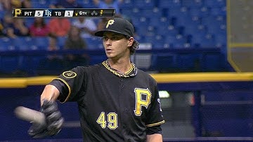 PIT@TB: Locke holds Rays to three runs over 7 1/3