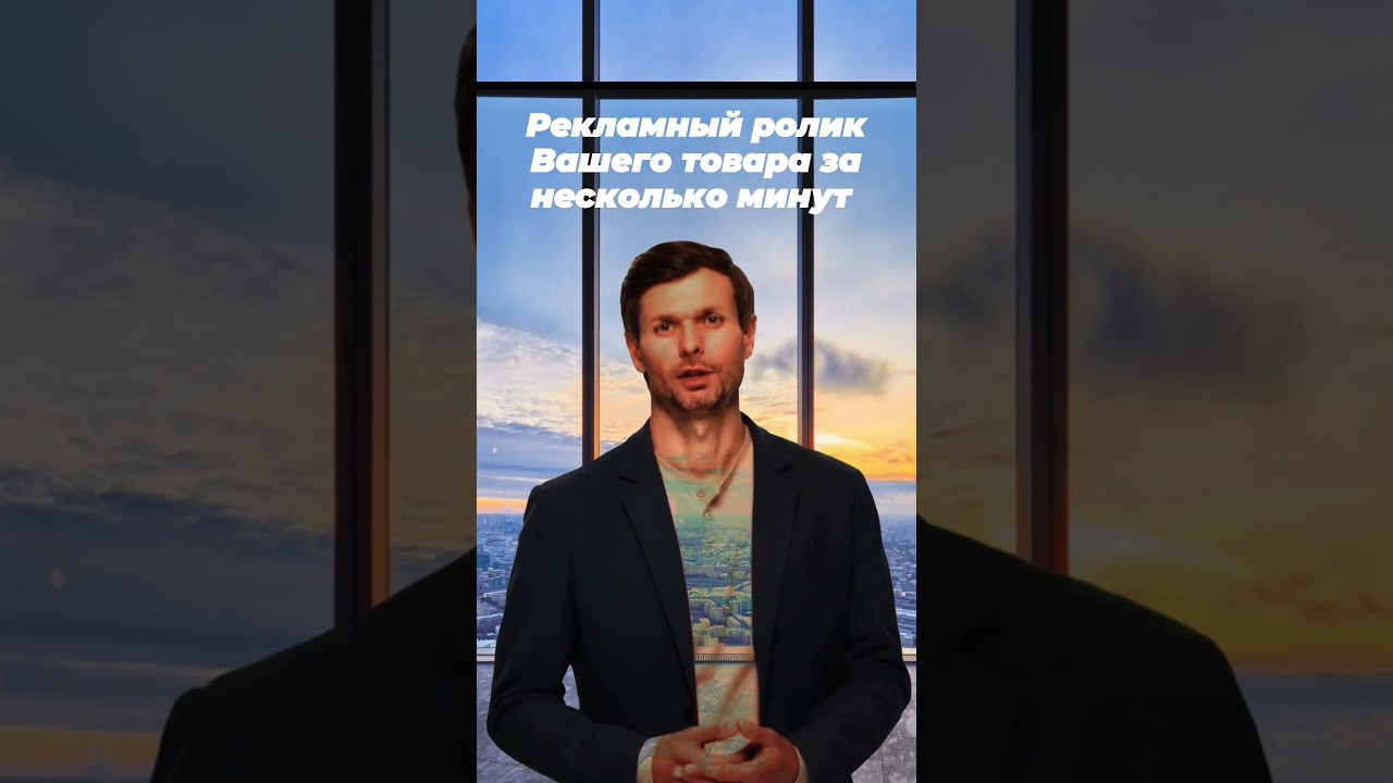Рекламный ролик вашего товара за несколько минут #нейросети #реклама # ...