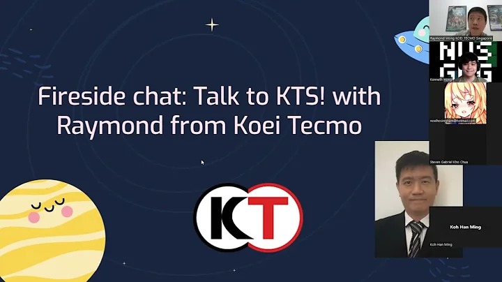 [GameCraft! 2022] Fireside chat: Talk to KTS! with Raymond from Koei Tecmo