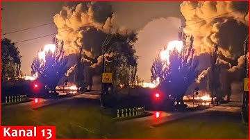 Strong explosion in ammunition factory in Russia’s Bashkortostan – Video footage from area