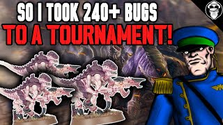 So I Took a MASSIVE Tyranid Swarm to a Tournament! | After Action Report | Warhammer 40,000!