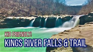 Kings River Falls & Trail, Near Witter AR. KID FRIENDLY!                  #waterfallsinarkansas