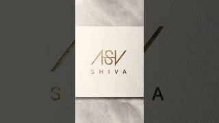 Shiva Name Logo  #logo #shorts