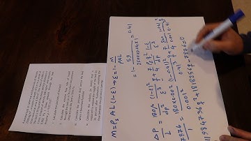 Ergun equation and Fluidization: Sample question