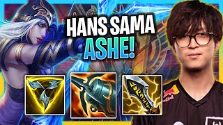 HANS SAMA IS A BEAST WITH ASHE! | G2 Hans Sama Plays Ashe ADC vs Samira!  Season 2024