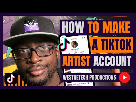 How To Make A Tiktok Artist Account | Music Industry Tips