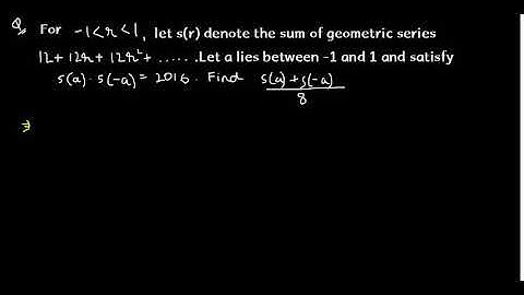 Sequence and Series/Important Question/JEE Foundation class 10/PRMO/KVPY/NSEJS