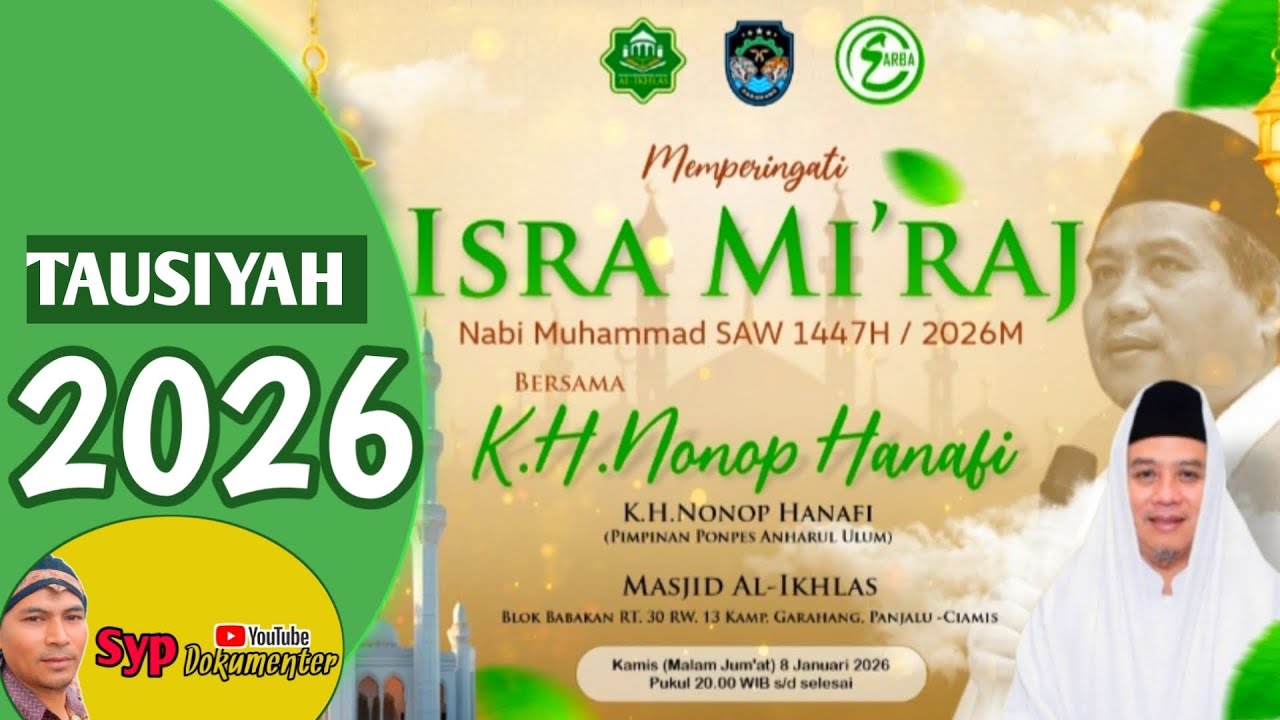 Dokumentasi Peringatan Isra Mi'raj Rt 30 Garahang Panjalu 2026