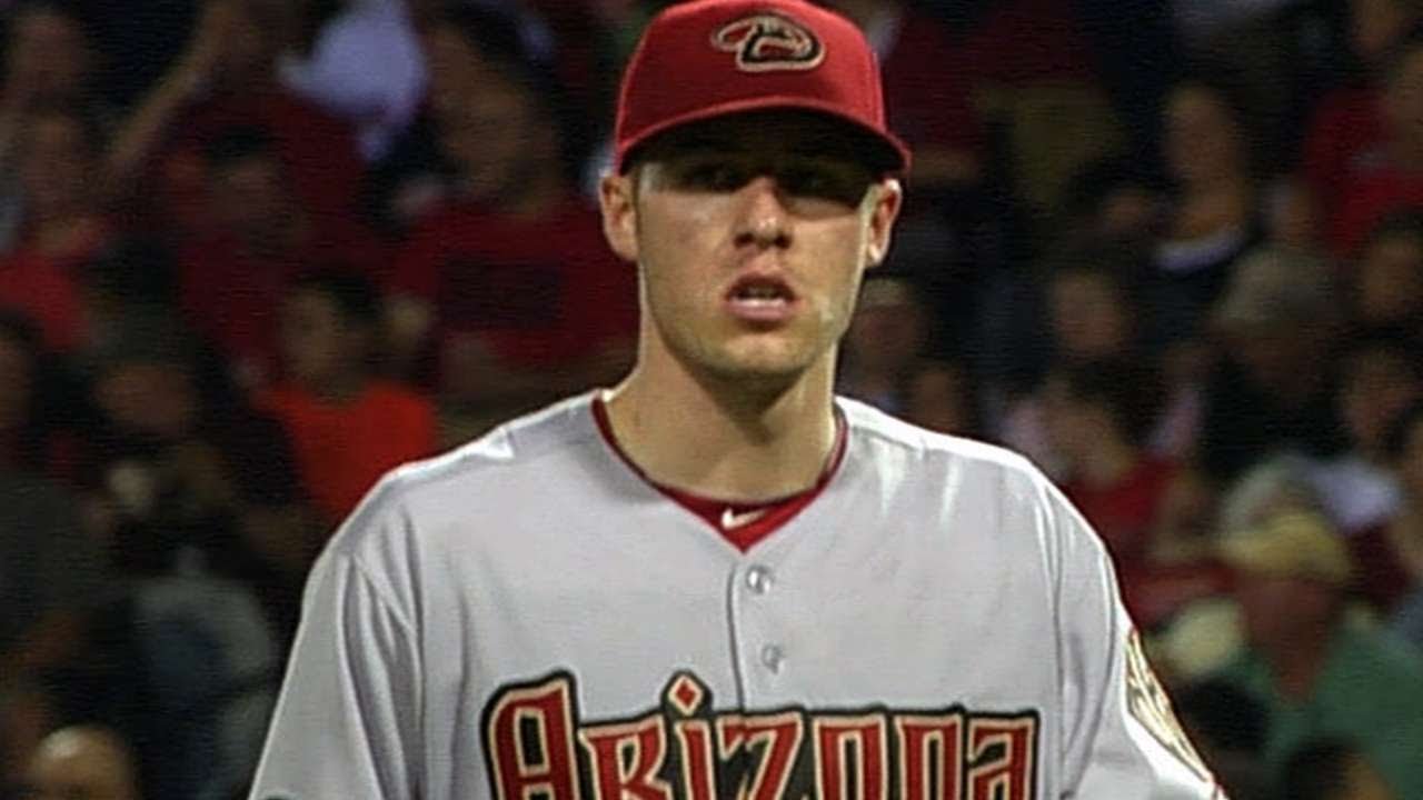 ARI@BOS: Corbin strikes out six over six-plus innings