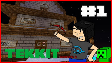 MiningWithBish Plays Tekkit Part 1 - All That Oil!
